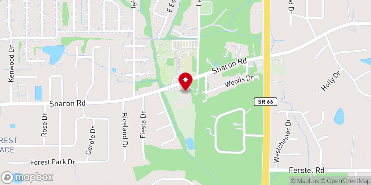 Map showing location of Vida en abundancia