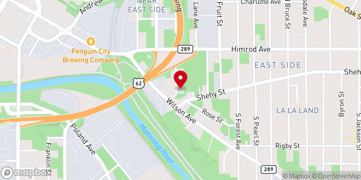 Map showing location of Saint James Church of God in Christ