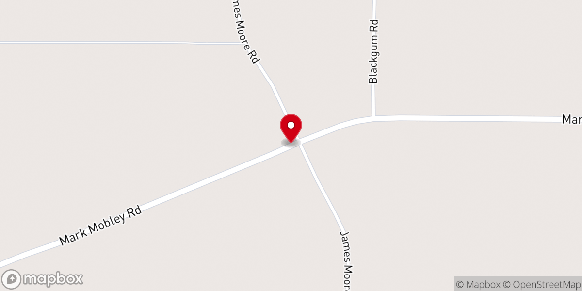 Map showing location of Pine View Church of God