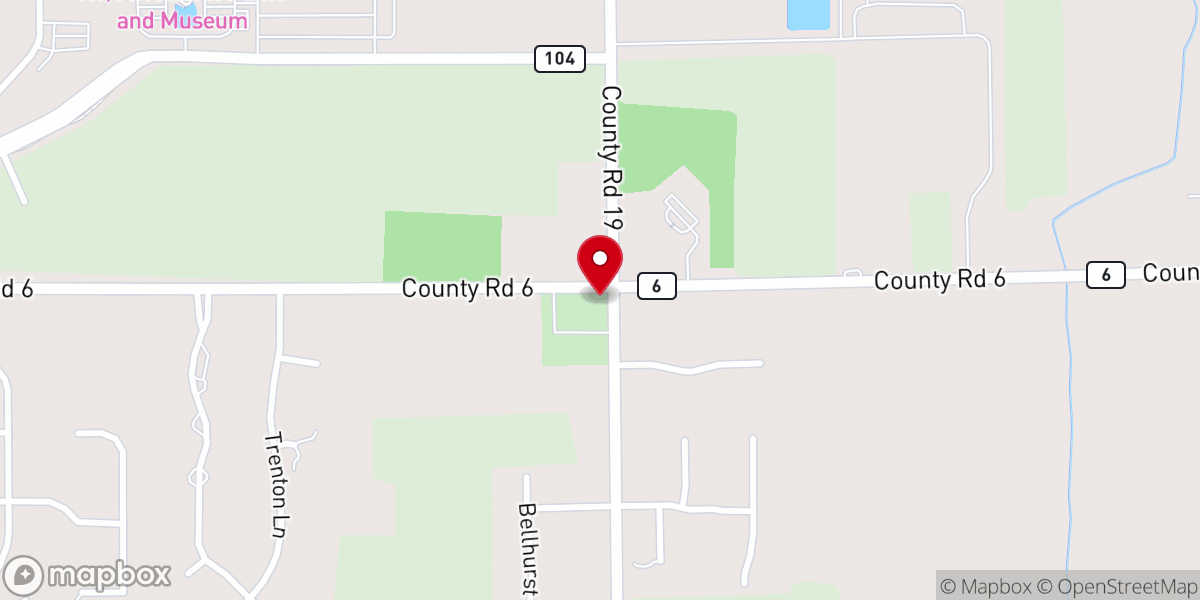 Map showing location of Heritage Church