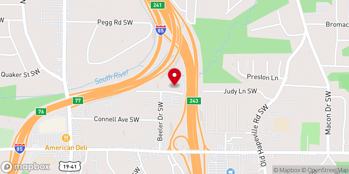Map showing location of Joshua House Ministries Inc