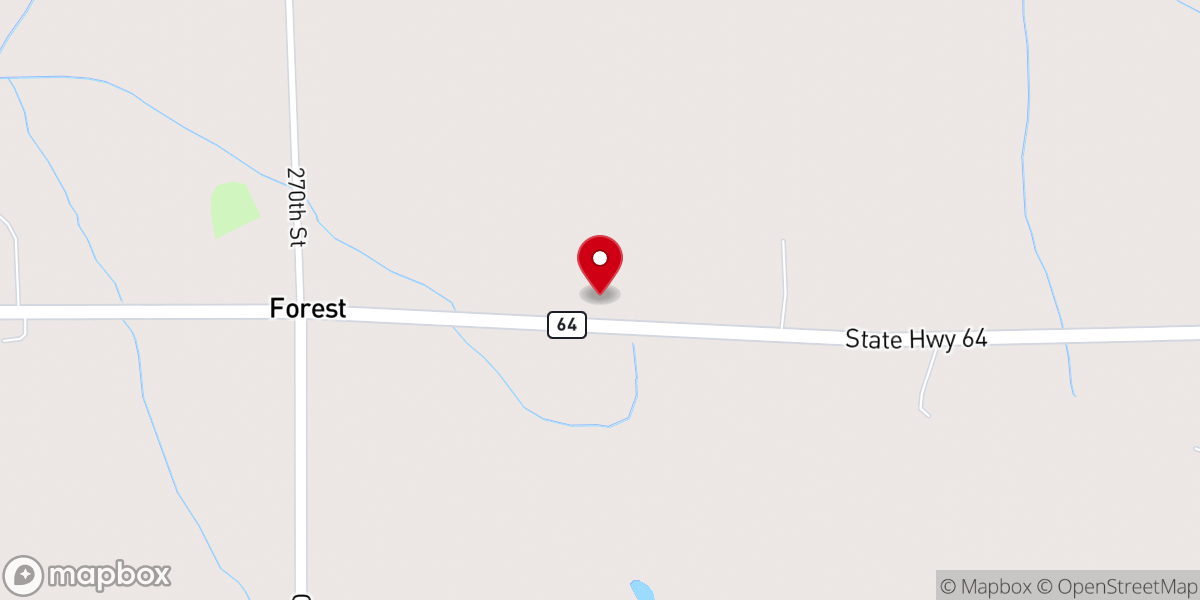 Map showing location of Living Word