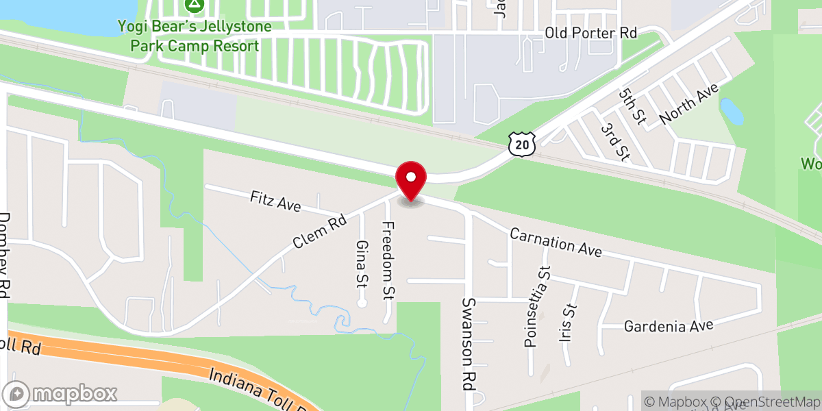 Map showing location of Metropolitan Community Church Illiana