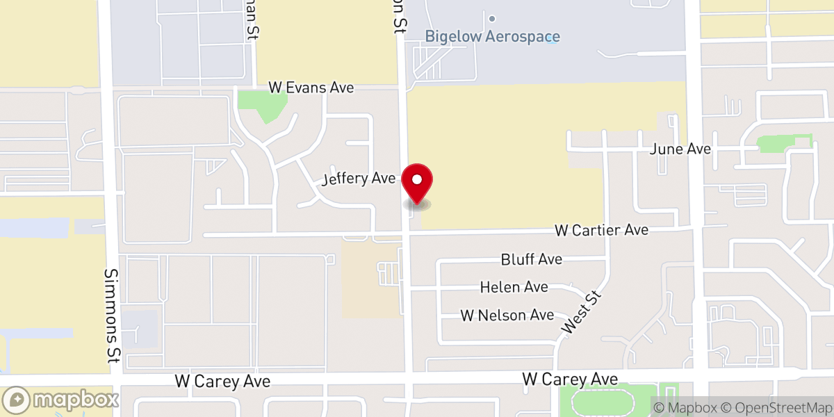 Map showing location of Macedonia Baptist Church