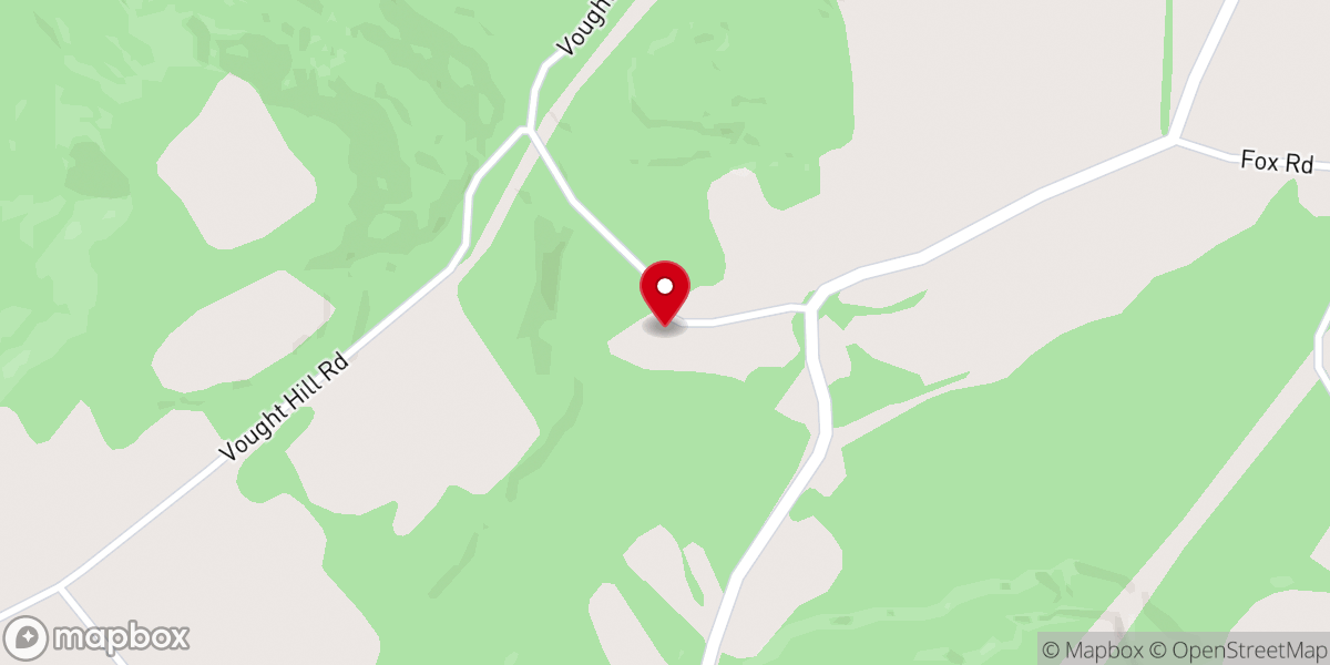 Map showing location of Laurel Church
