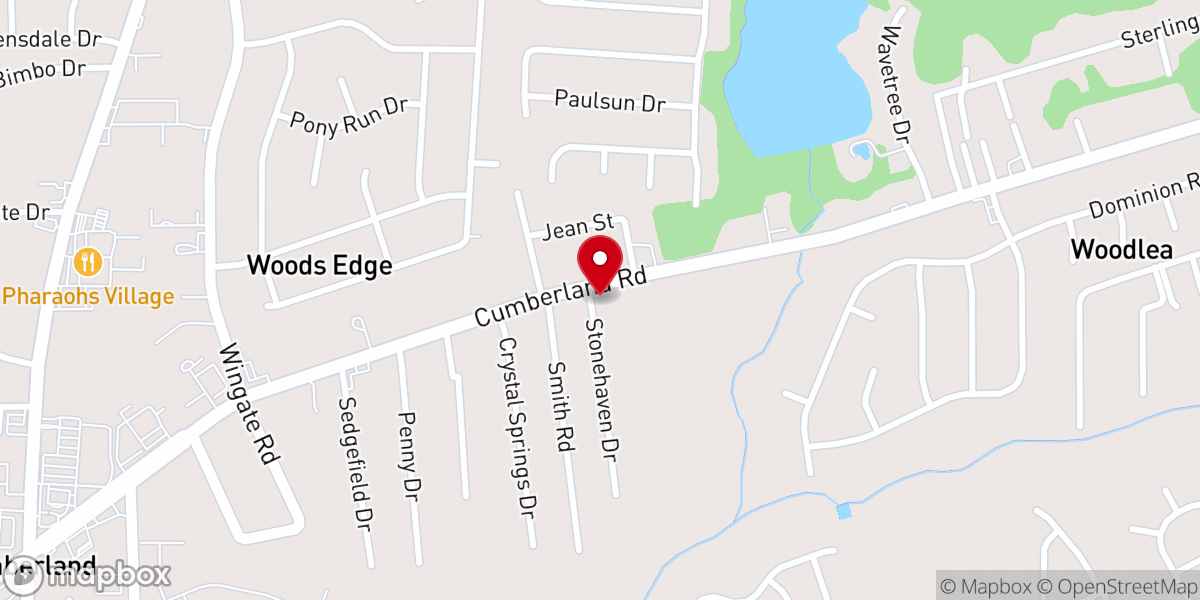 Map showing location of Christian Tabernacle Outreach