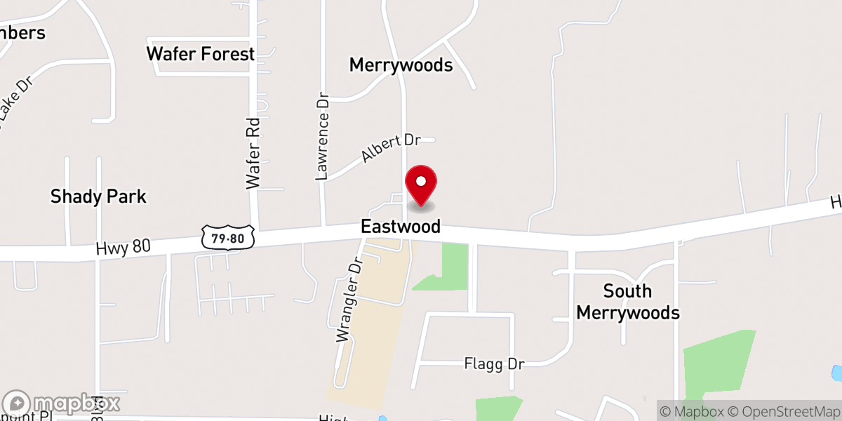 Map showing location of Family Fellowship