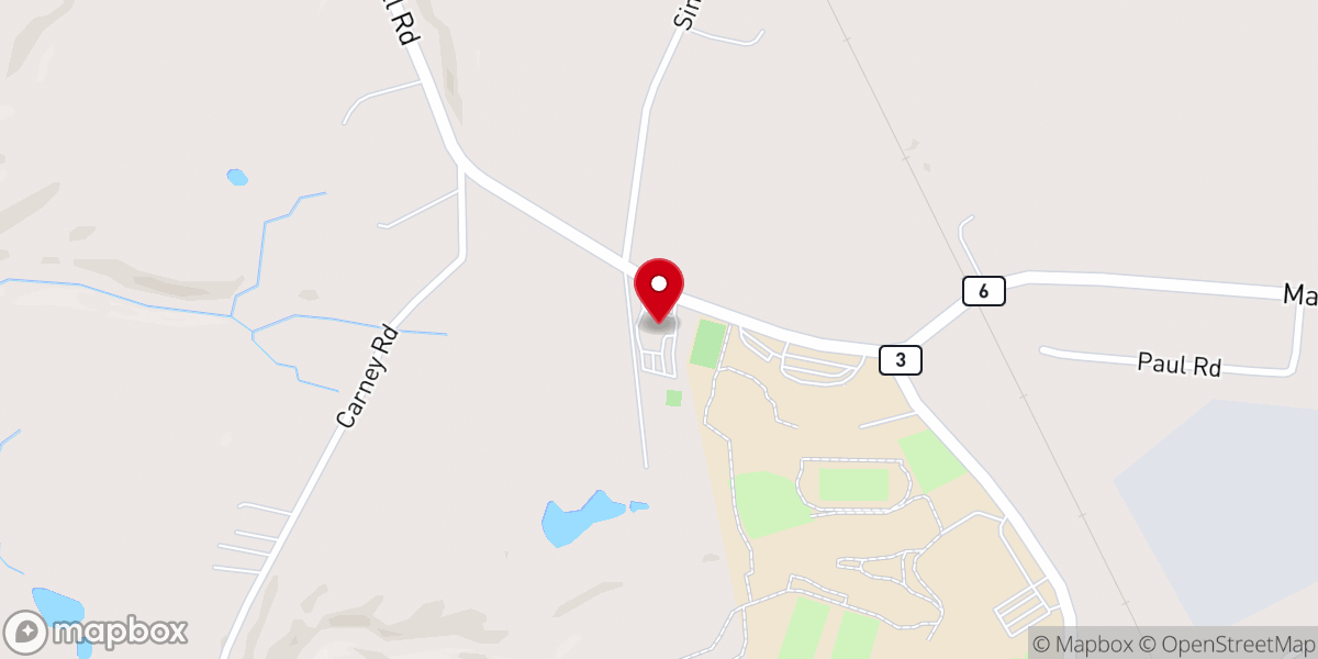 Map showing location of Emmanuel Reformed Church