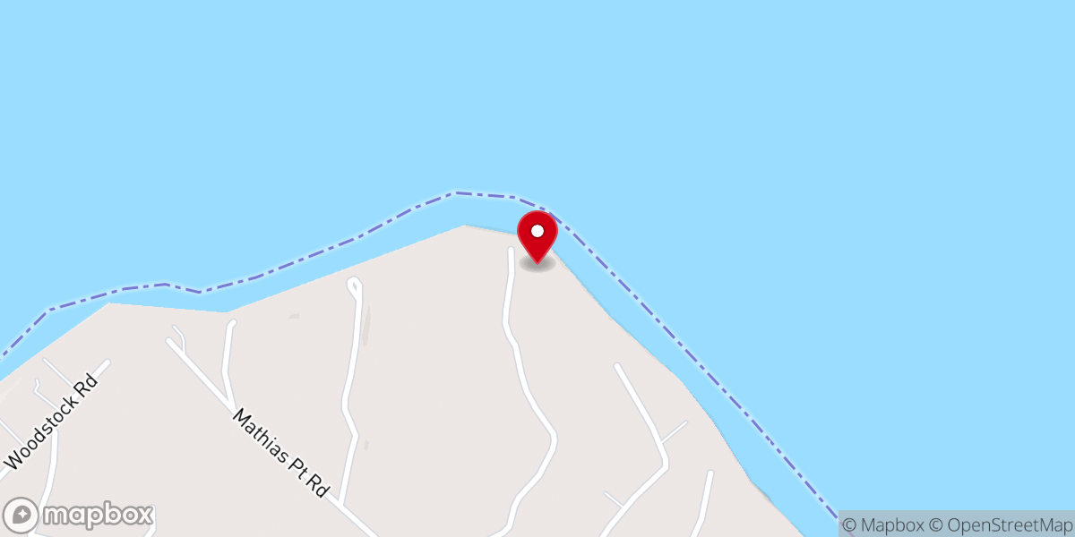 Map showing location of Mount Bethel Christian Center