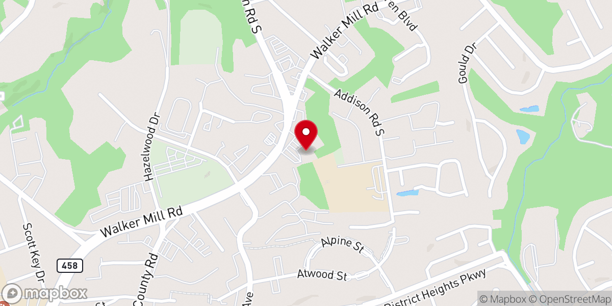 Map showing location of Trinidad Baptist Church