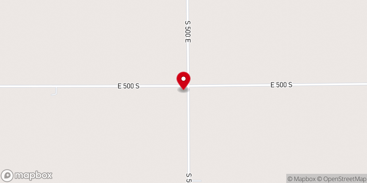 Map showing location of Healing Ministries Church of God
