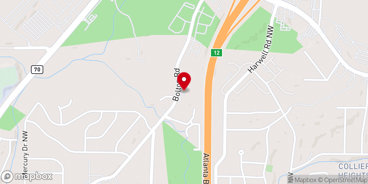 Map showing location of Ministers of Jesus Christ Church