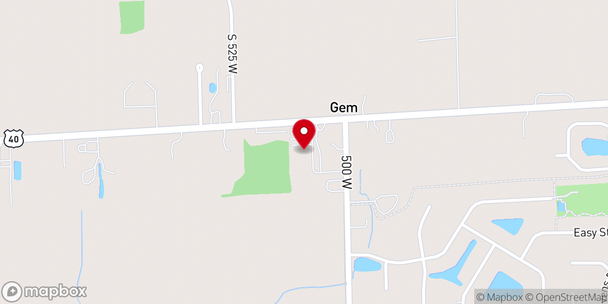 Map showing location of Realife Church