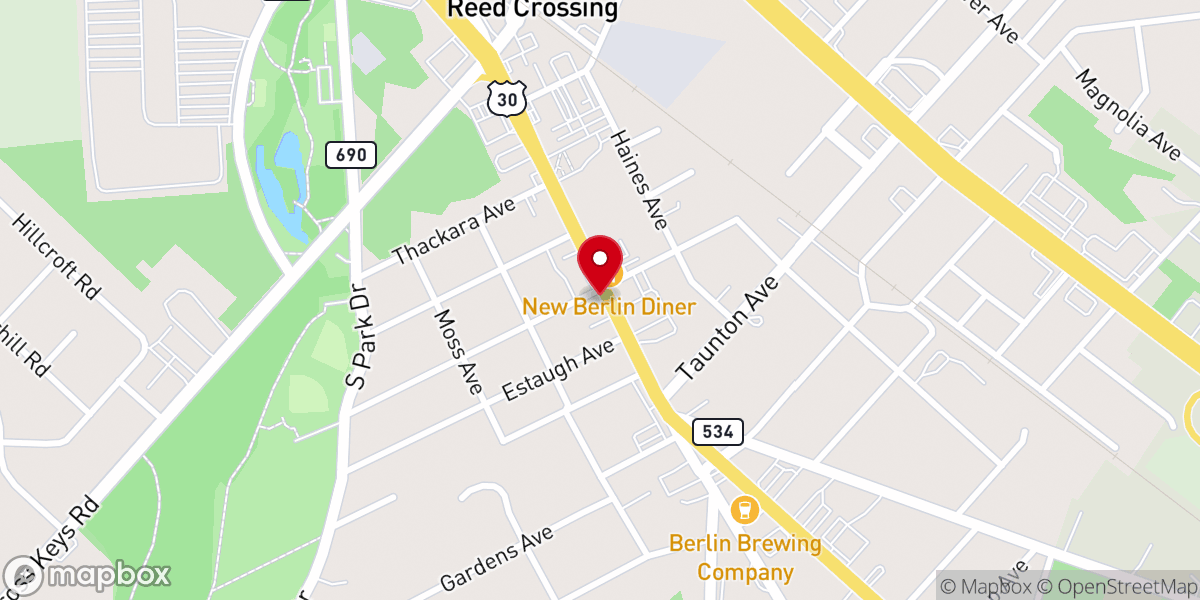 Map showing location of House of Glory Church