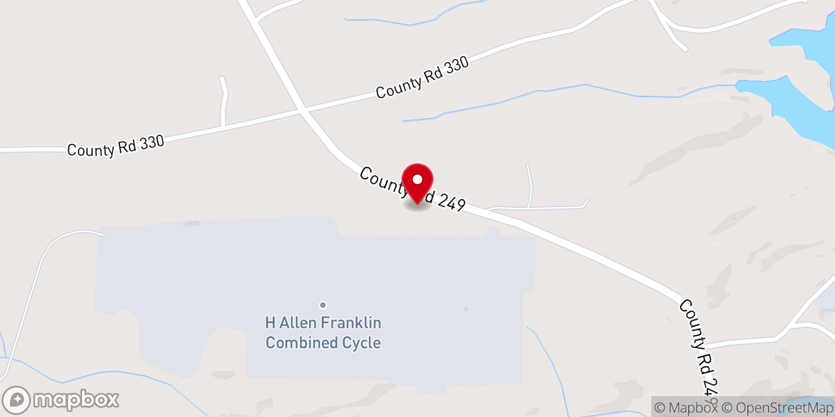 Map showing location of Union Grove United Methodist Church