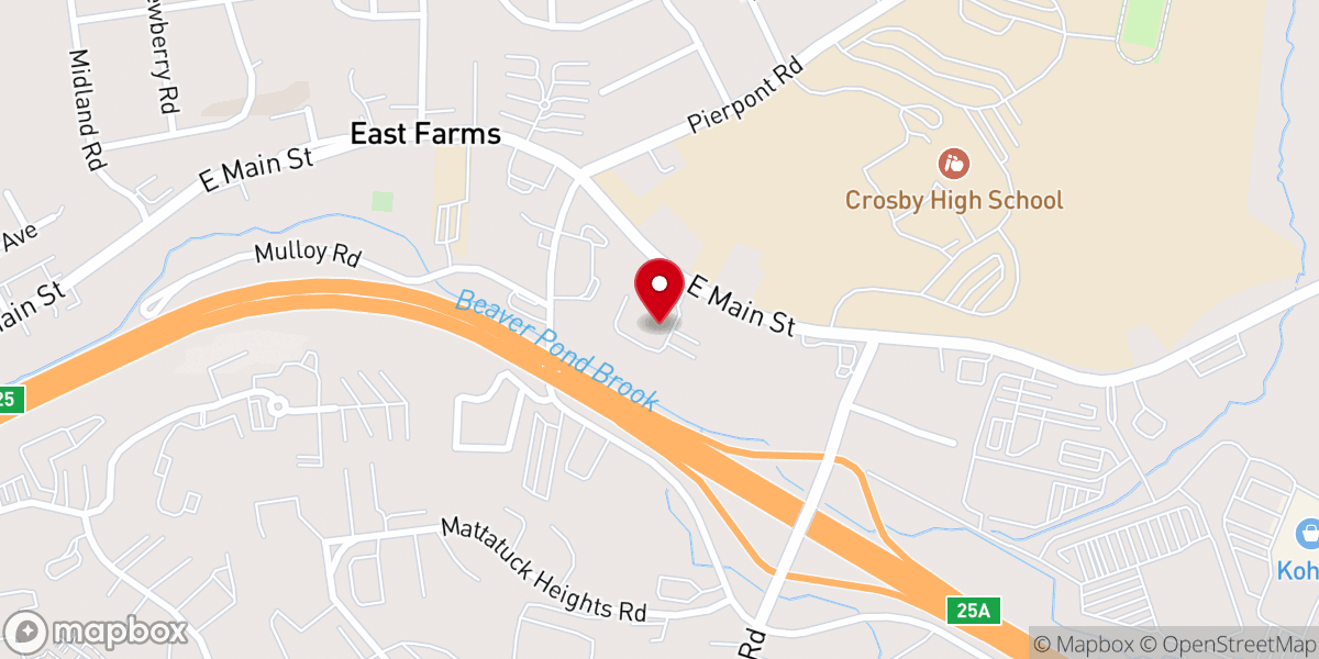 Map showing location of Fathers House Inc