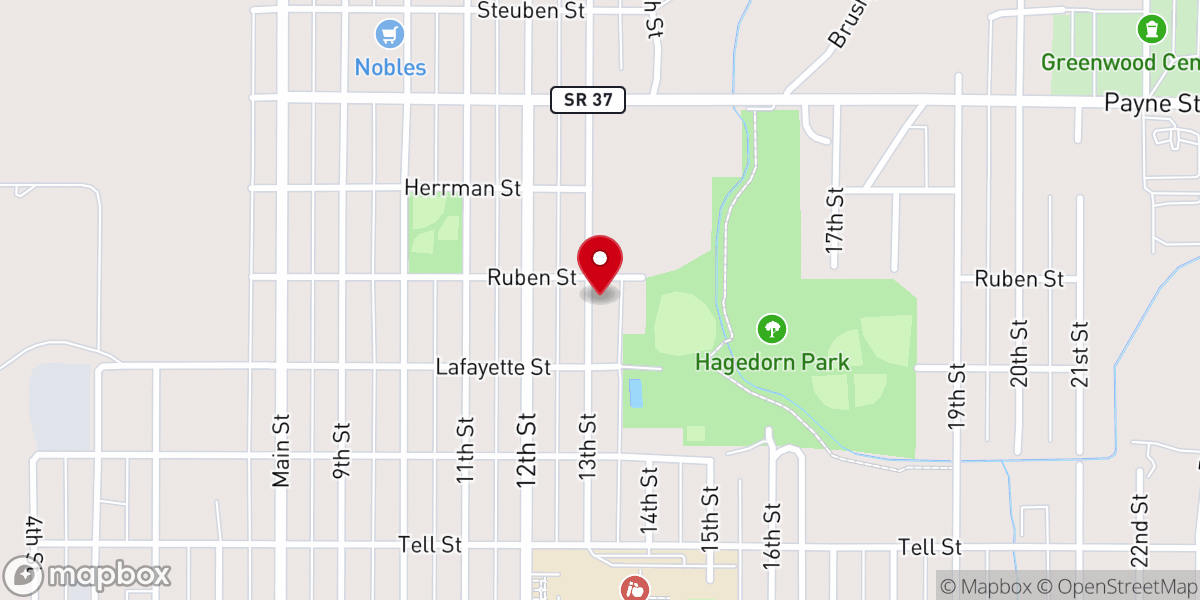 Map showing location of Community of Christ