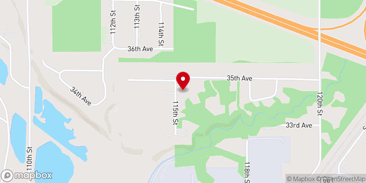 Map showing location of Zion Christian Fellowship