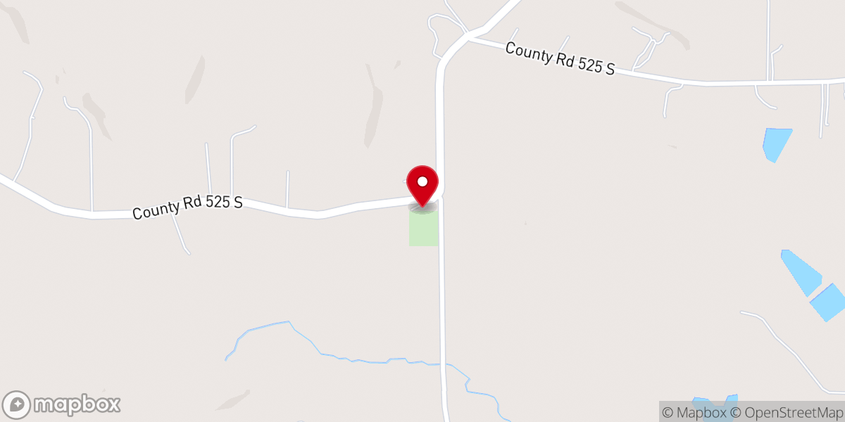 Map showing location of Ohio Chapel