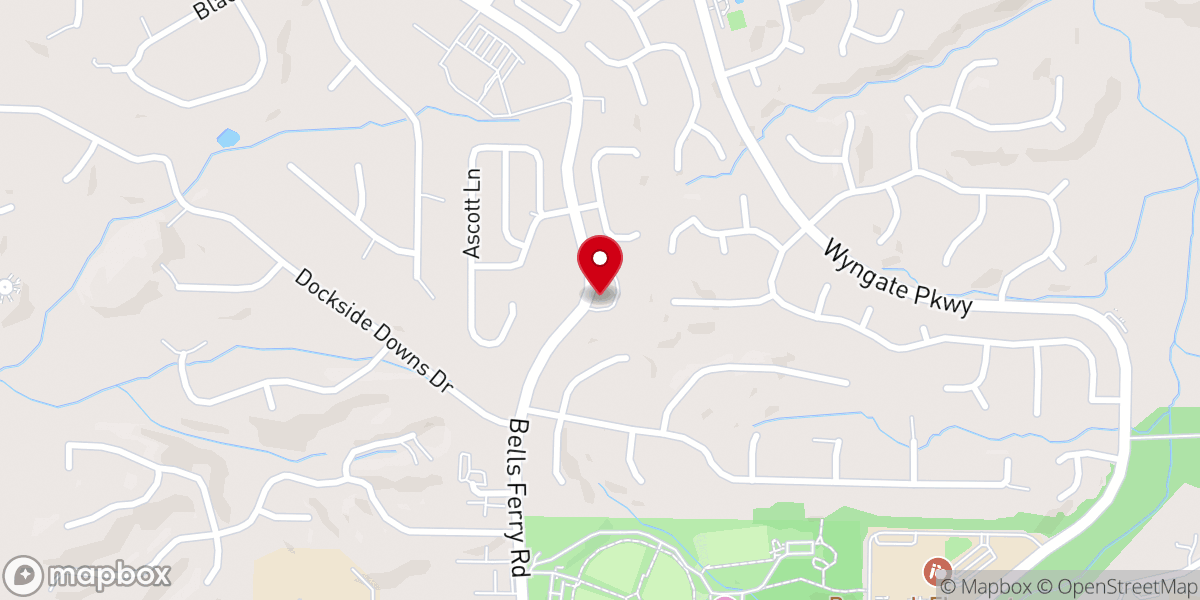 Map showing location of Metro Woodstock