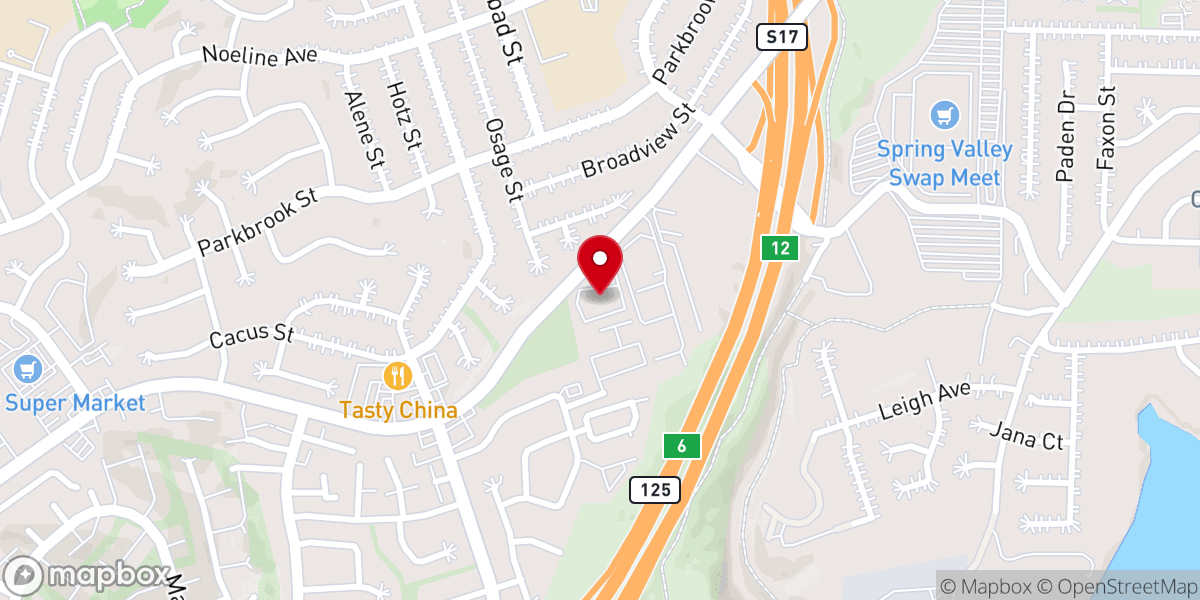 Map showing location of Grace Church