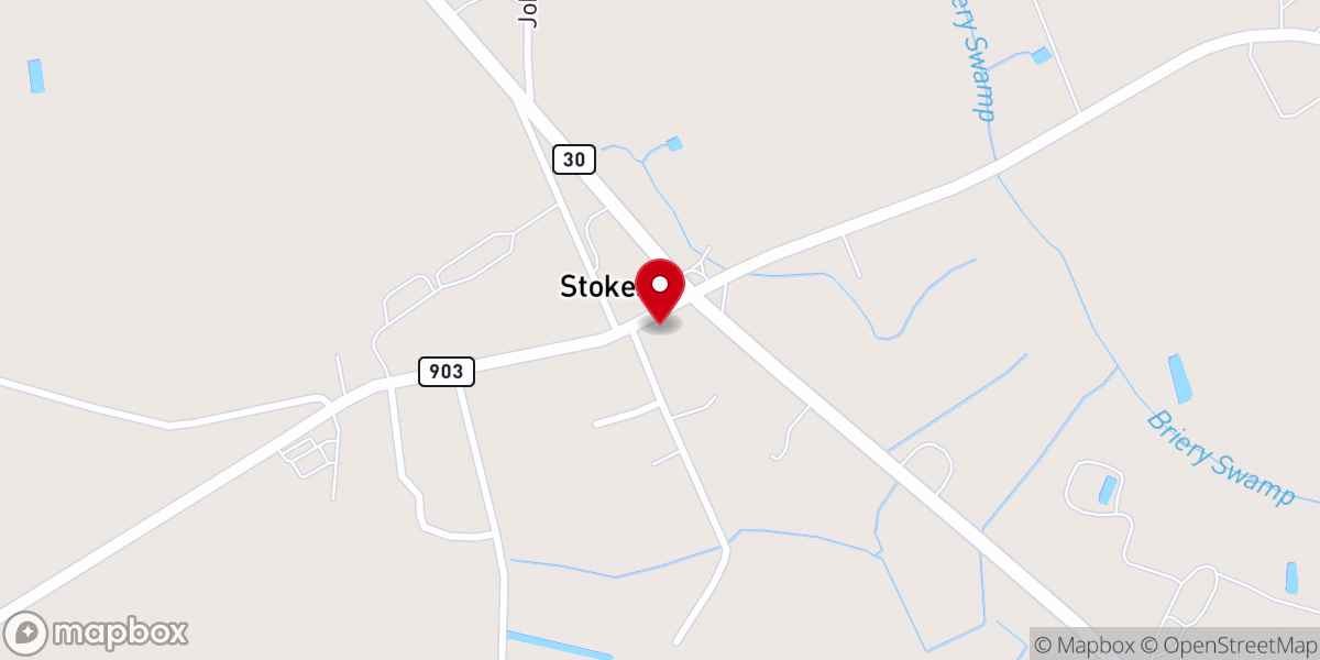 Map showing location of Exalted Word Ministries Inc of Stokes