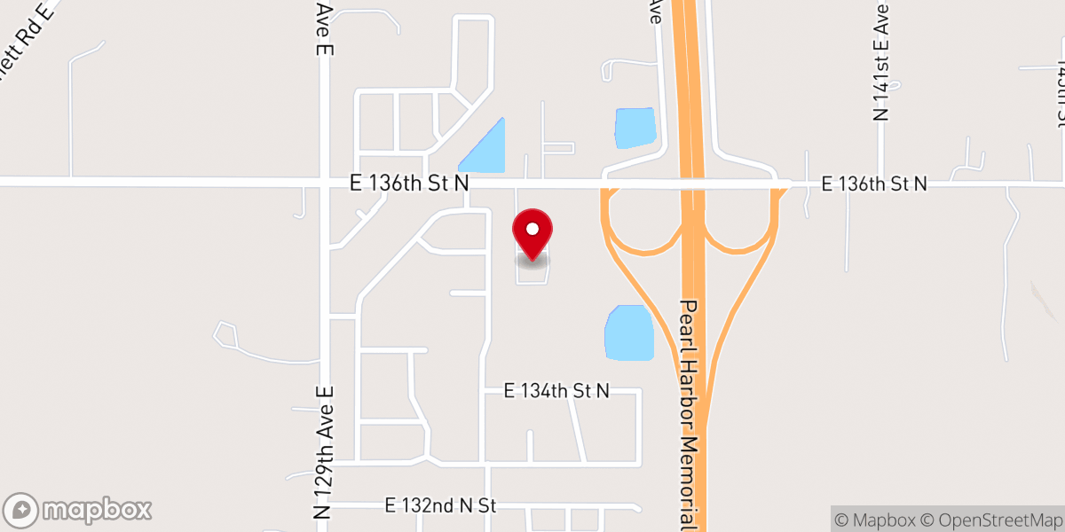 Map showing location of Collinsville Baptist Tabernacle