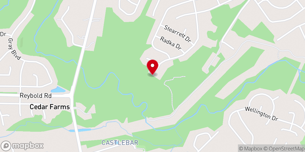 Map showing location of Christ Celebration Ministries