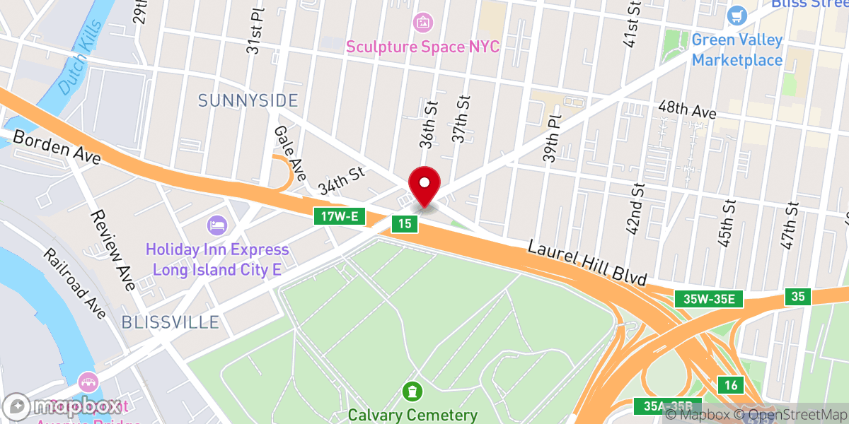 Map showing location of St. Raphael Roman Catholic Church