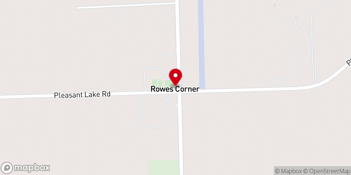 Map showing location of Sharon United Methodist Church