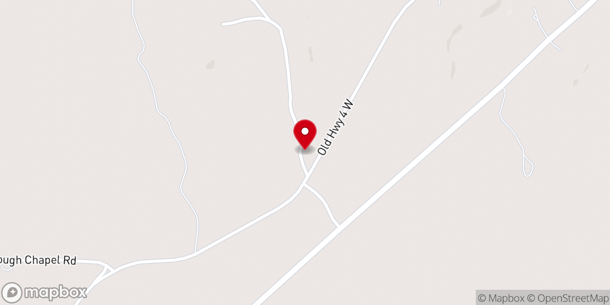 Map showing location of McIntyre Church