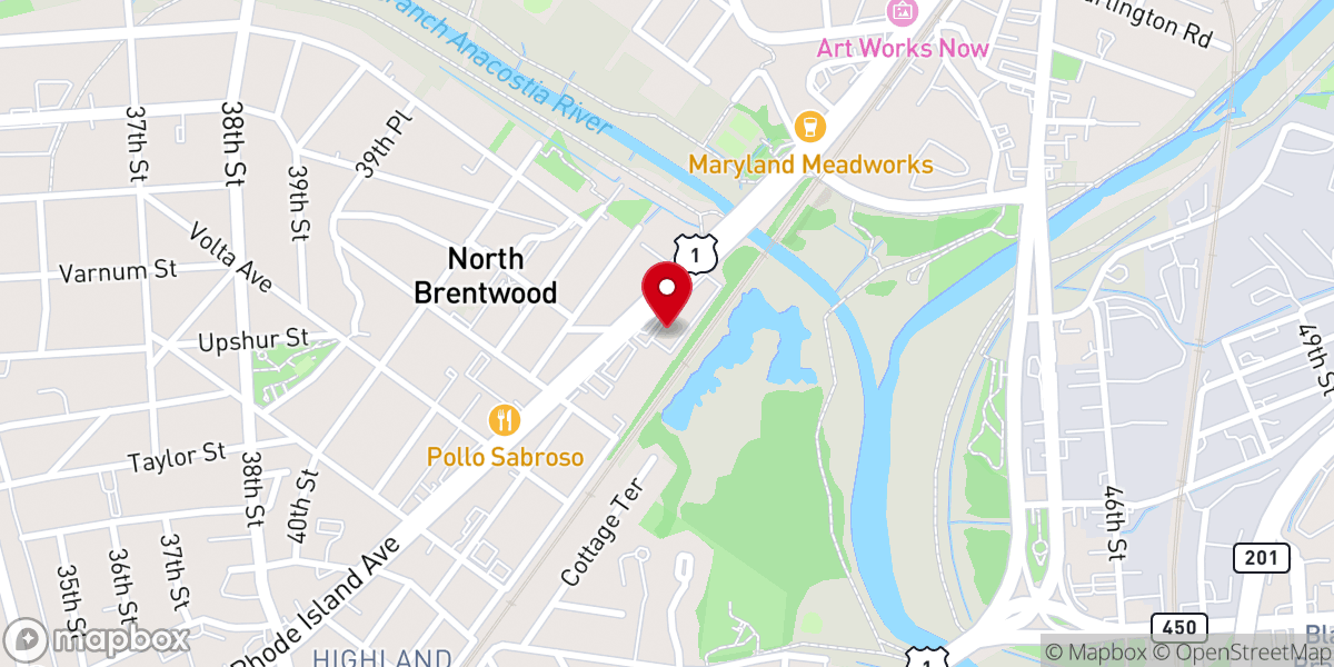 Map showing location of Full Gospel Deliverance Church