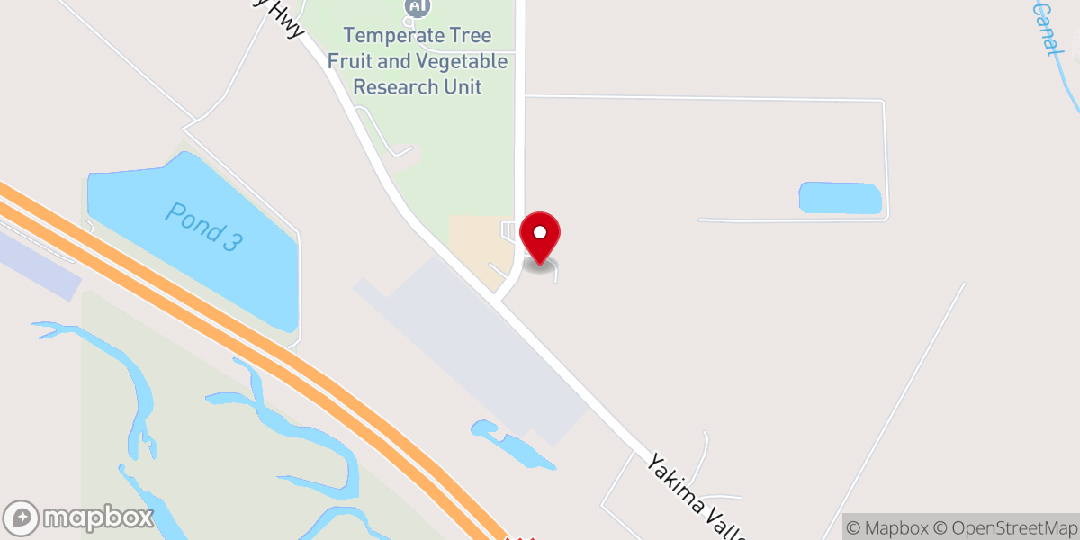 Map showing location of Parker Heights Presbyterian Church