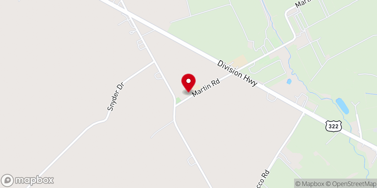 Map showing location of Reidenbach Church