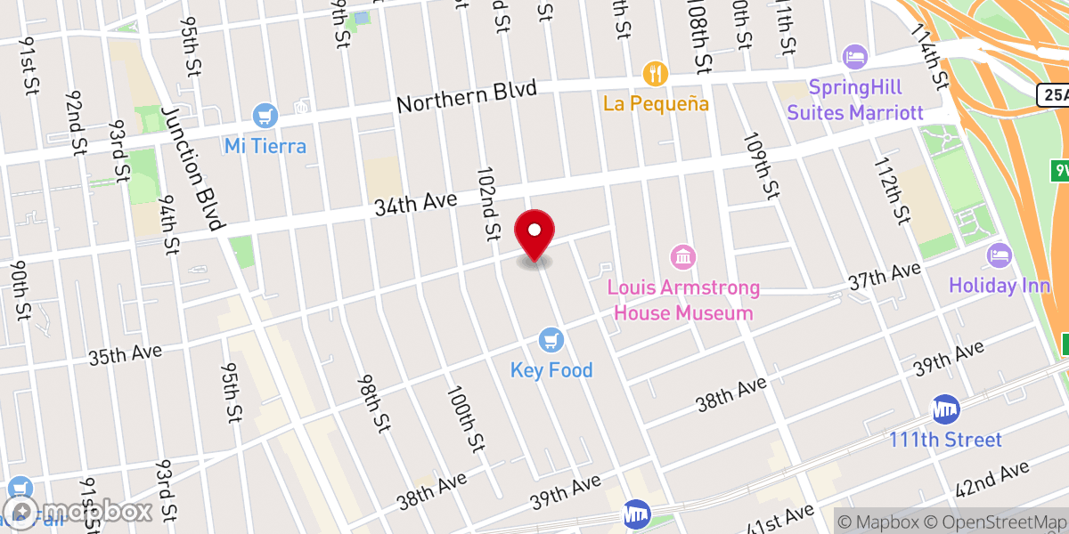Map showing location of Community Church Of God