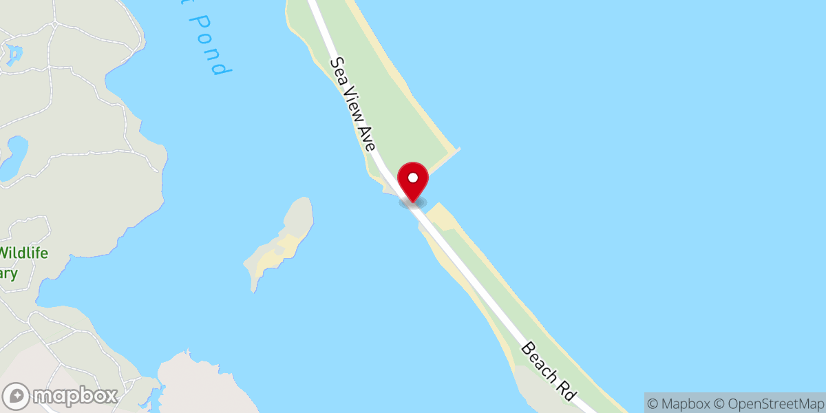 Map showing location of Jaws Bridge🦈🎬
