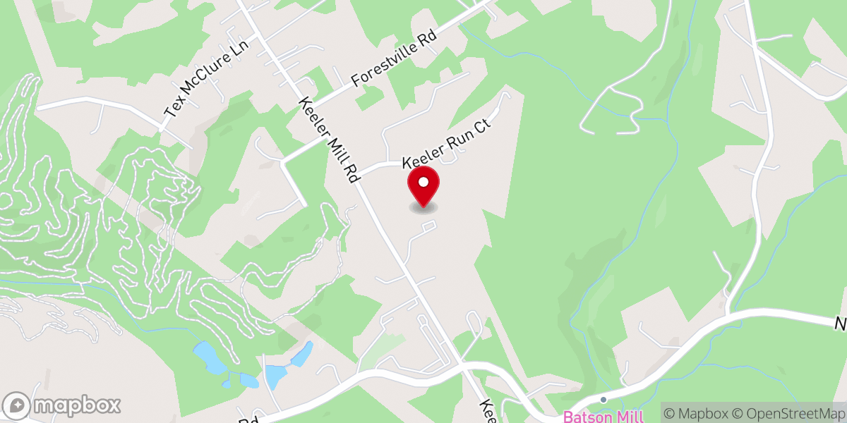 Map showing location of Upcountry Community Church