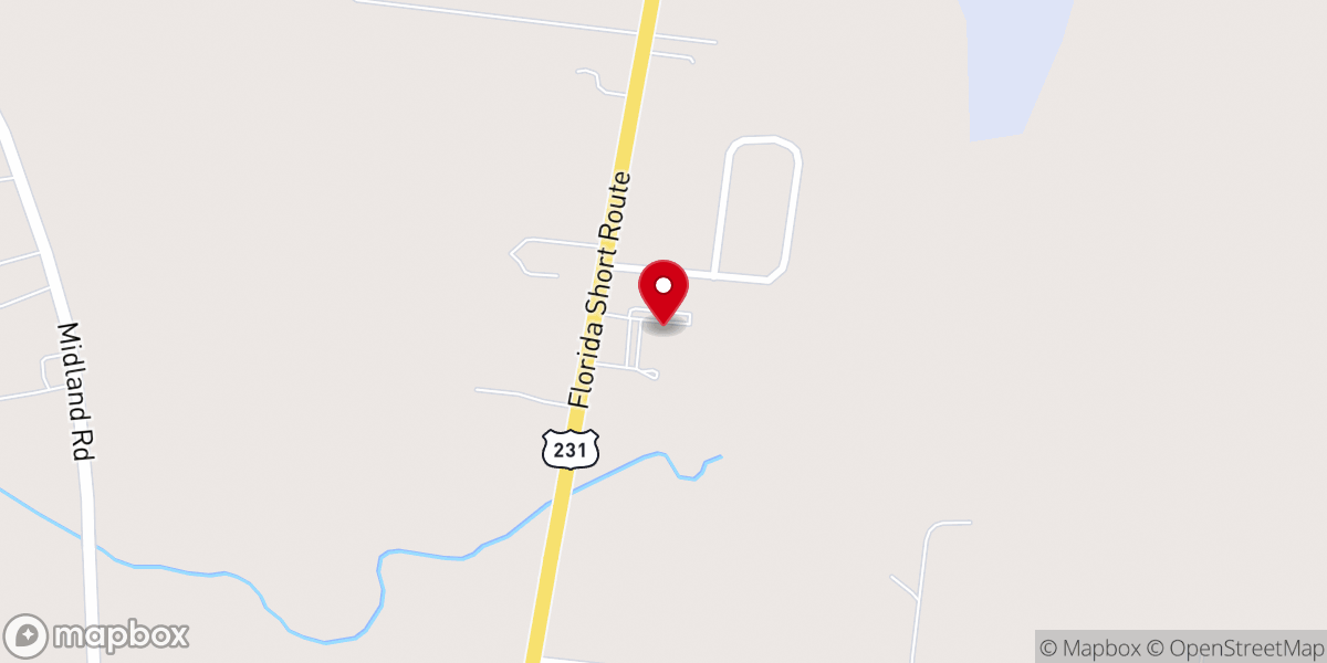 Map showing location of Fair Haven Baptist Church