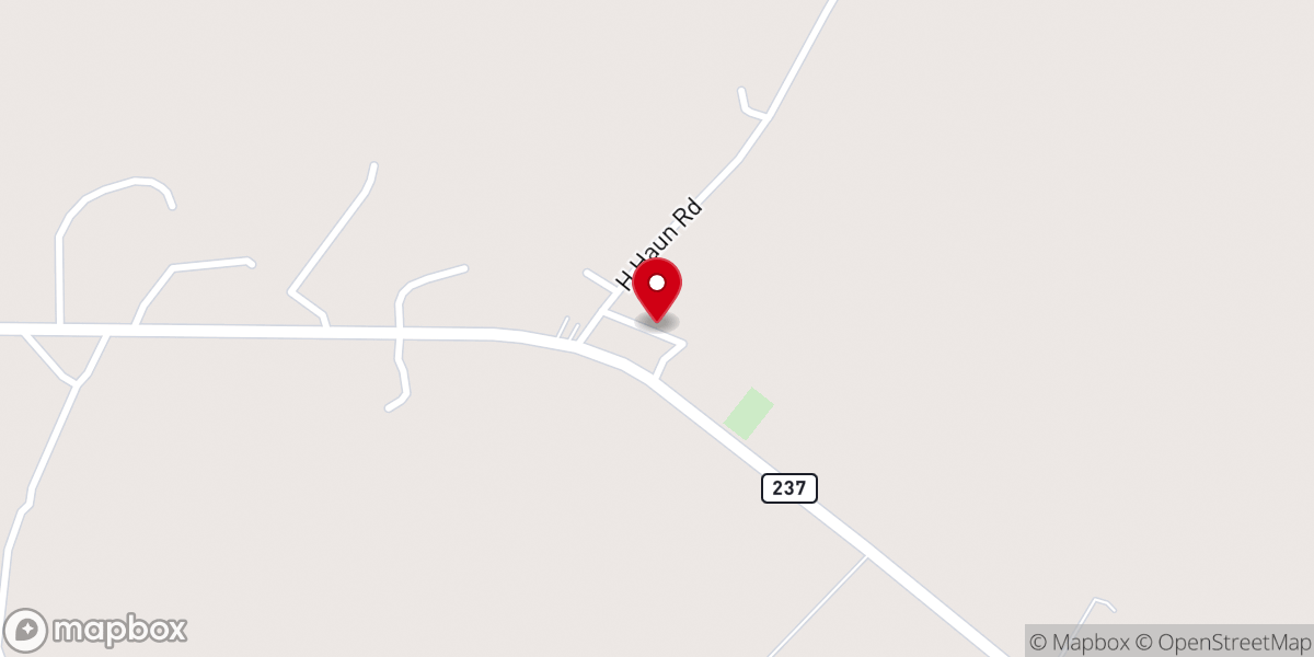 Map showing location of Zion Church