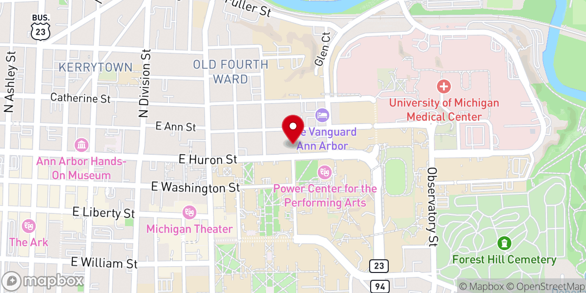 Map showing location of Hopkins Ministries International