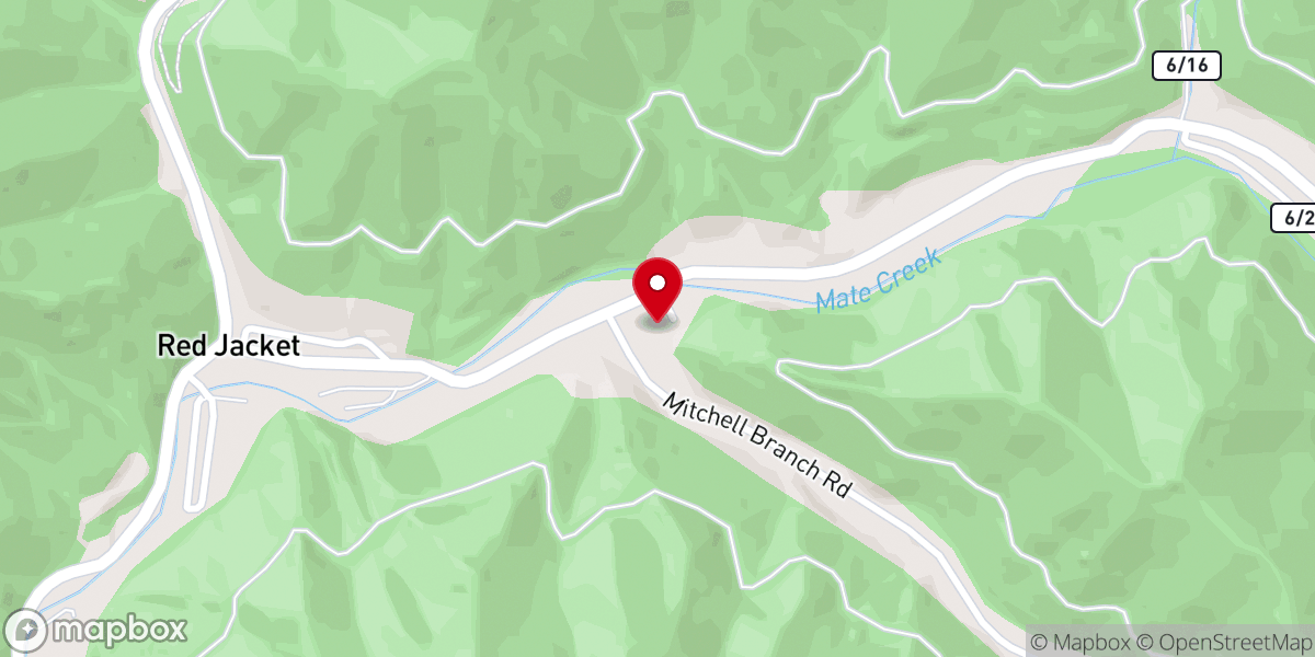 Map showing location of Redjacket Community Church