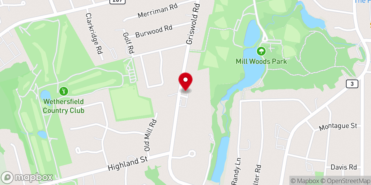 Map showing location of Griswoldville Chapel