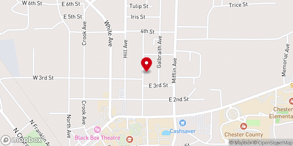 Map showing location of Pinson Lighthouse Apostolic