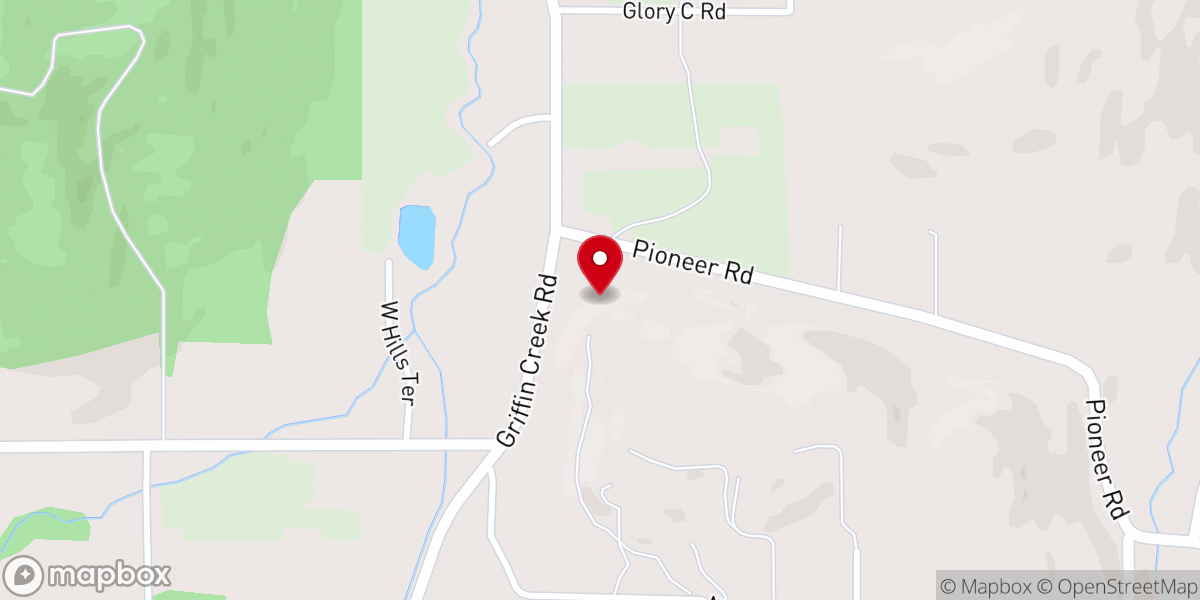 Map showing location of Family Christian Ministry of Southern Oregon