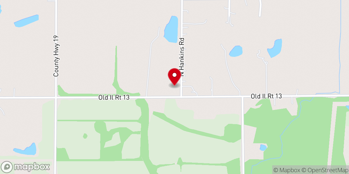 Map showing location of Bankston Fork Baptist Church