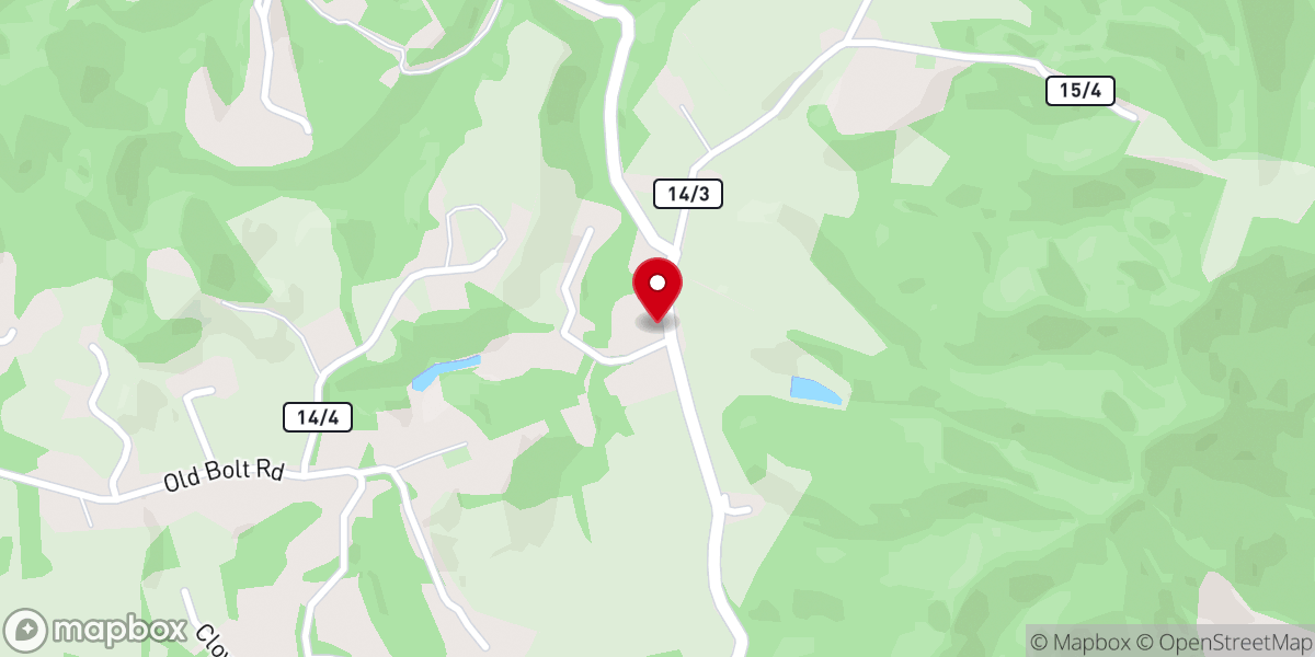 Map showing location of Breckenridge Missionary Baptist Church