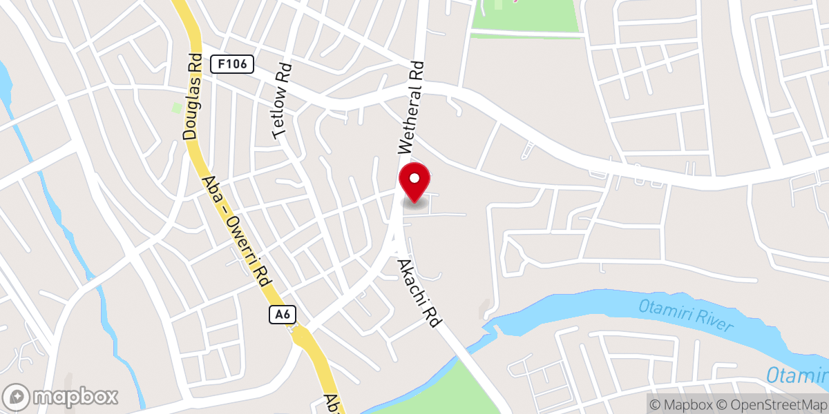 Map showing location of St Mulumba Catholic Church
