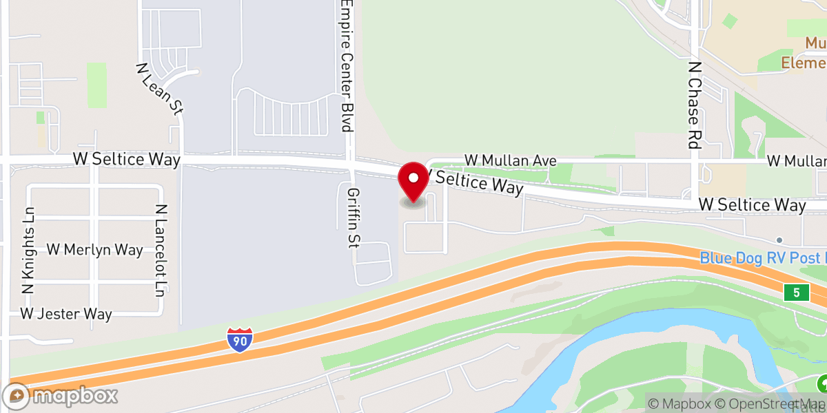 Map showing location of Summit Northwest Ministries