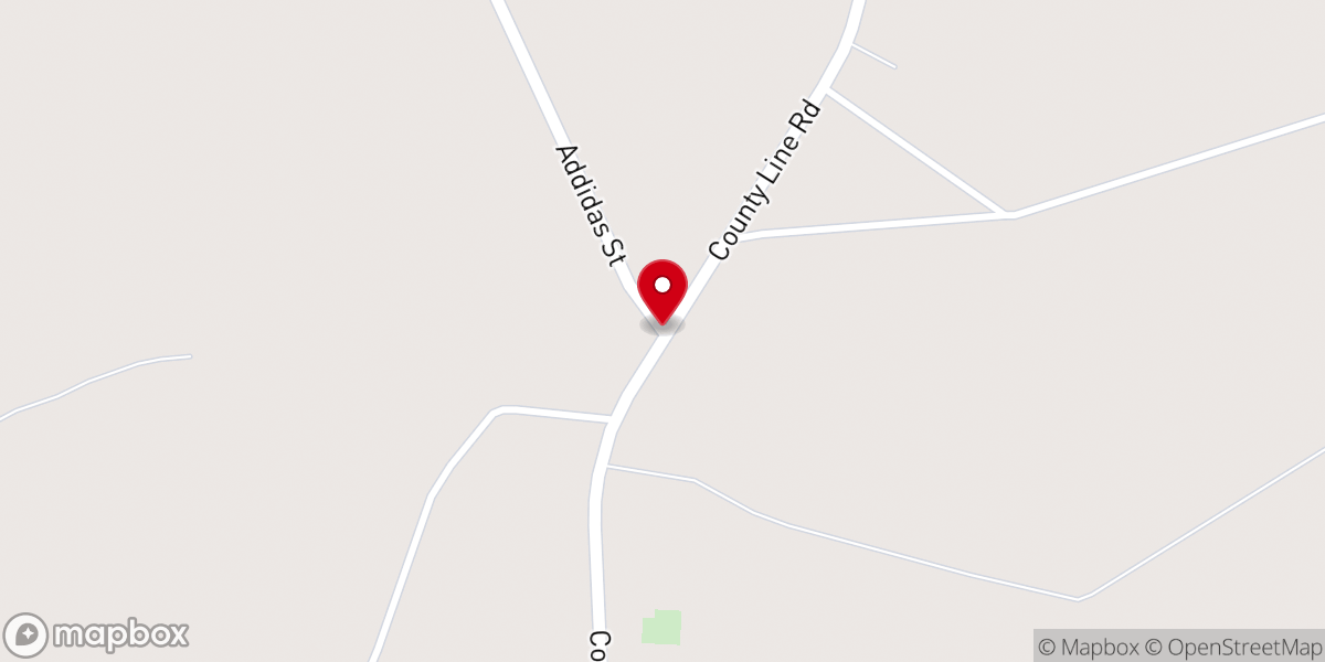 Map showing location of Pressley Memorial Church