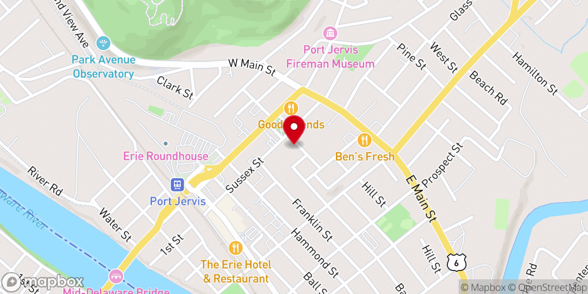 Map showing location of Cassidy Robert